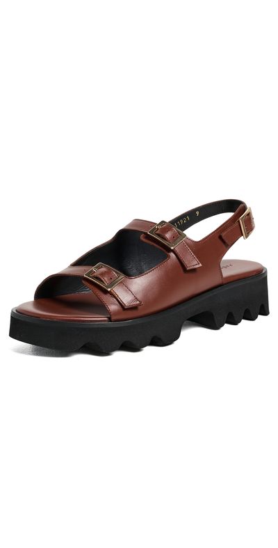 Freda Salvador Freda Salvador Mindy Sandals Chocolate Calf