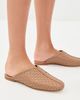 Freda Salvador Freda Salvador Saanvi Flats Cognac Woven Calf - 3