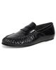 Freda Salvador Freda Salvador Sydney Flats Black Crinkle Calf - 1