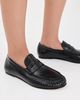 Freda Salvador Freda Salvador Sydney Flats Black Crinkle Calf - 3