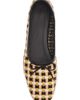 Freda Salvador Freda Salvador Woven Square Toe Genuine Calf Hair Ballet Flat - 5