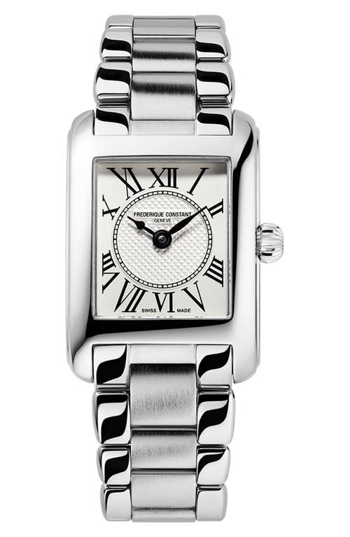 FREDERIQUE CONSTANT FREDERIQUE CONSTANT Carrée Bracelet Watch, 23mm x 21mm