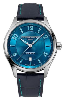 FREDERIQUE CONSTANT FREDERIQUE CONSTANT Runabout Leather Strap Watch, 42mm