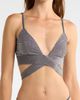free-est by Free People free-est by Free People Sydney Metallic Tie Front Bikini Top - 1