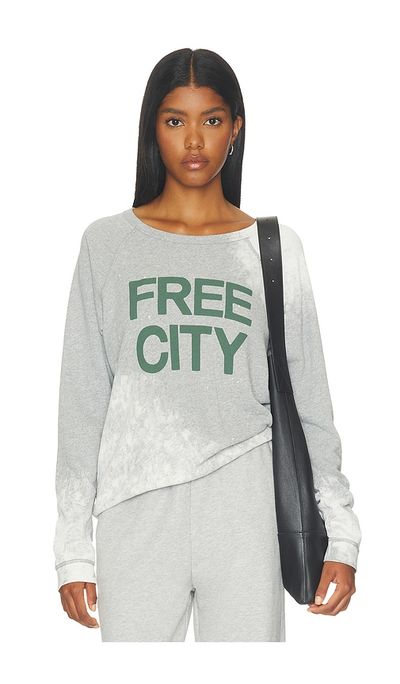 Free City Free City Bleachout Sweatshirt