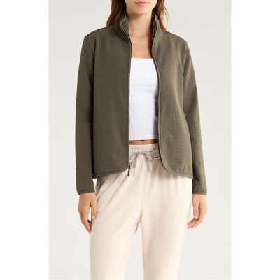 Free Fly Free Fly Grid Bonded Fleece Zip Jacket