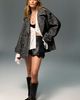 Free People After Dark Vegan Leather Shorts - 3