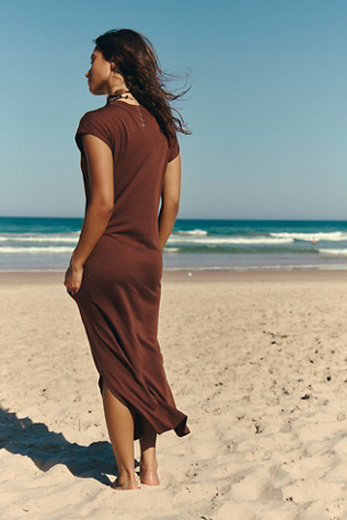 chinese dress ladies Free People Free-est All Day Long Midi T-Shirt Dress main image 0