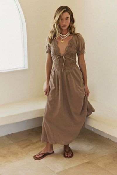 lace up prom dress La Femme 33432 Dress | La Femme Dresses main image 1