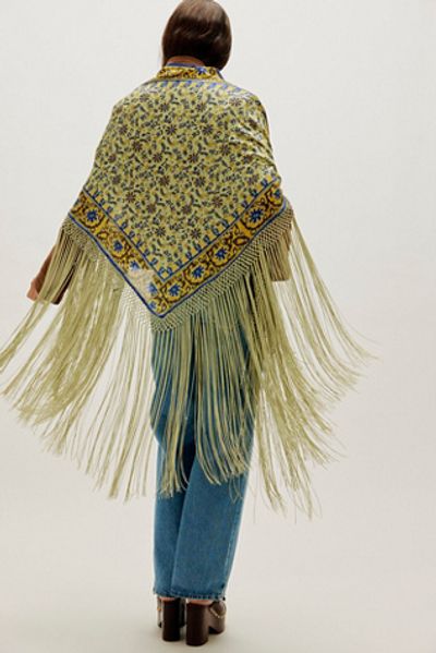 Free People Amara Finge Silk Sarong