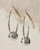 Free People Angie Silver Plated Hoops - 2