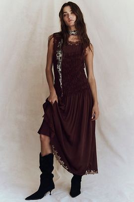 Free People Anora Midi Dress