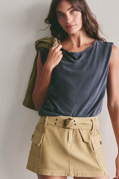 Free People Arenal Mini Skirt