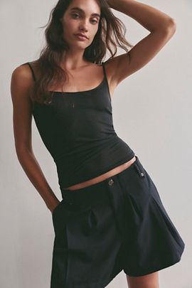Free People At Bay Trouser Shorts