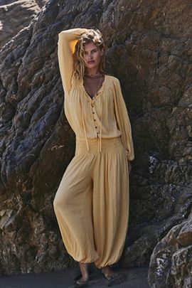 Free People Atlas Balloon Jumpsuit