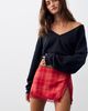 Free People Avani Postage Mixed Mini Skirt - 1