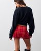 Free People Avani Postage Mixed Mini Skirt - 2