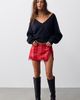 Free People Avani Postage Mixed Mini Skirt - 3