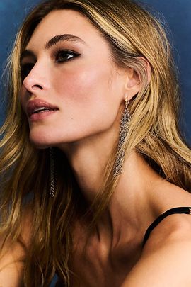 Free People Avi Chainmail Dangle Earrings