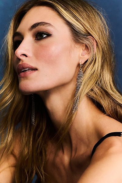 Free People Avi Chainmail Dangle Earrings