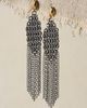 Free People Avi Chainmail Dangle Earrings - 2