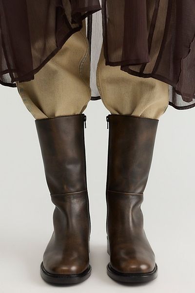 Free People Badlands Back-Lace Boots