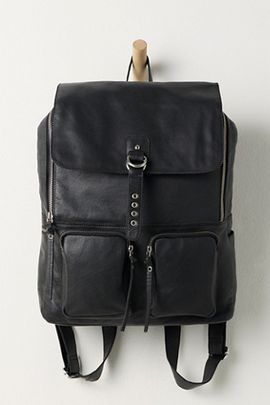 Free People Beacon Leather Backpack