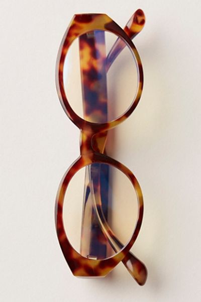 Free People Beatrice Round Blue Light Glasses