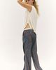 Free People Bel Striped Flare Pants - 3