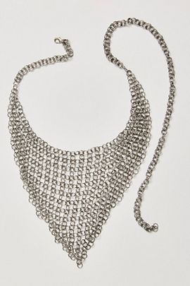 Free People Bex Bandana Chainmail Belt
