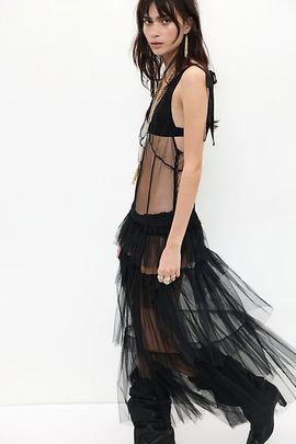 Free People Big Love Maxi Slip Dress