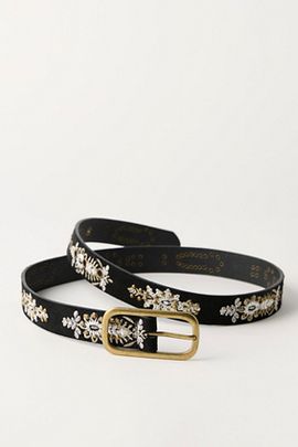 Free People Blossom Suede Belt