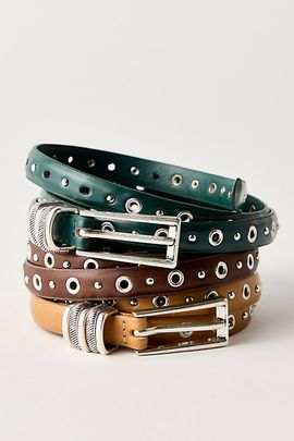 Free People Bowie Slim Belt