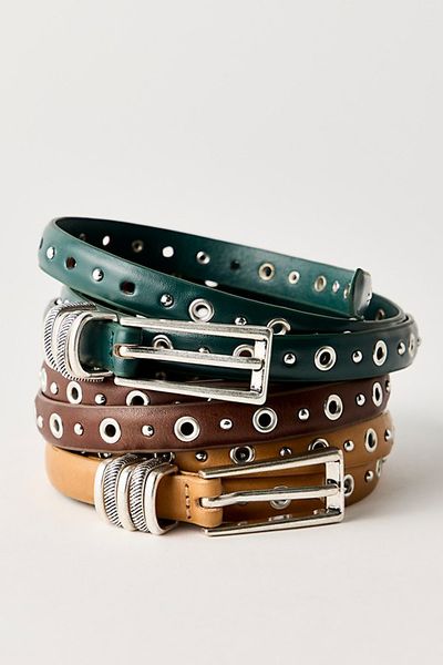 Free People Bowie Slim Belt