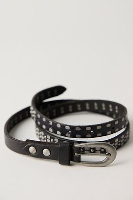 Free People Brie Slim Stud Belt