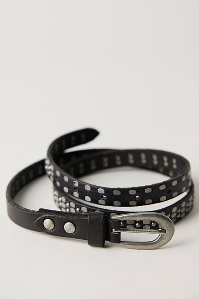 Free People Brie Slim Stud Belt