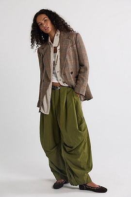 Free People Bring Forth Pleated Trousers