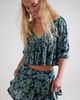Free People Calla Lily Printed Mini Skirt Set - 1