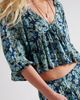 Free People Calla Lily Printed Mini Skirt Set - 4