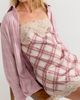 Free People Canal Street Plaid Slip Dress Set - 5