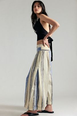 Free People Can't Hide Wide-Leg Pull-On Harem Pants