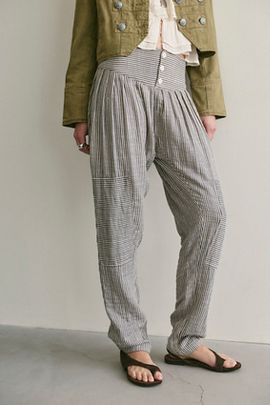 Free People Carmen Tapered Pull-On Harem Pants