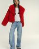 Free People Cherry Bomb Faux Fur Jacket - 5