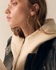 Free People Claire Gold Plated Hoops - 3