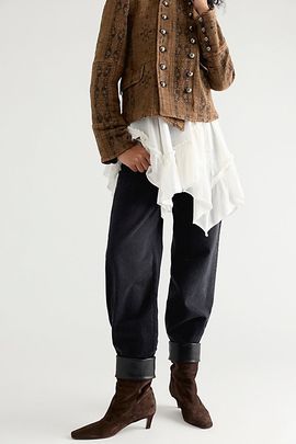 Free People Cleo Cuffed Kitten Heel Boots