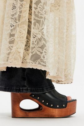 Free People Coast Cut-Out Clogs