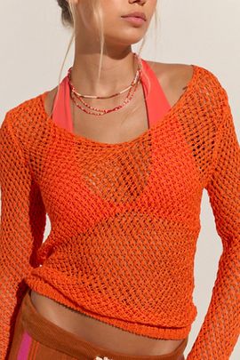 Free People Coconut Knit Long Sleeve