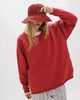 Free People Cut-Out Daisy Crochet Straw Bucket Hat - 1