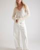 Free People Dafne Knit Cropped Bolero Sweater - 4