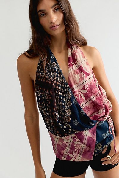 Free People Davie Halter Top